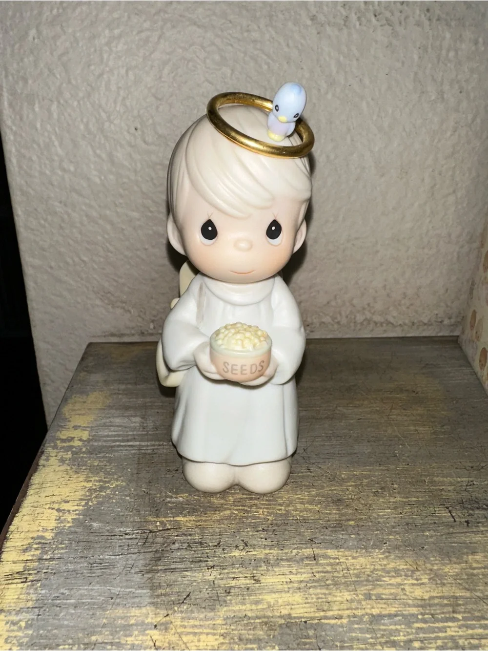 Vintage Precious Moments Seeds Of Love From The Chapel Figurine (271586) 1996|
